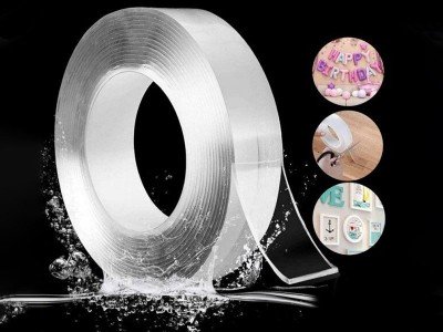 NANO TAPE: Революційна двостороння клейка стрічка для будівництва та побуту.