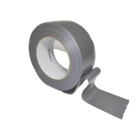 Одностороння армована стрічка/скотч (срібляста) 48мм х 20м (CT1302HS-048-20)