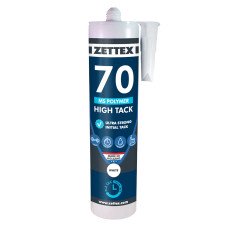 Герметик Zettex MS 70 Polymer High-Tack Black 290 ml
