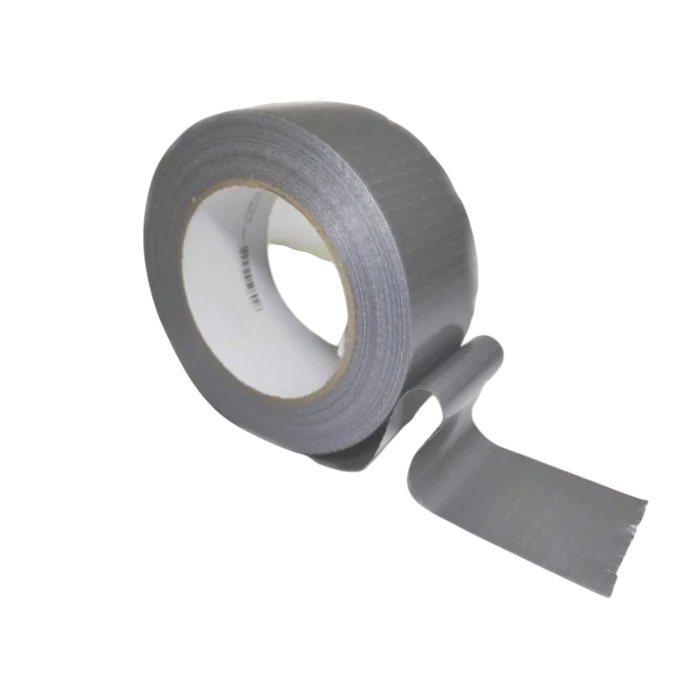 Односторонняя армированная лента/скотч (серебристая) 48мм х 50м (CT1302HS)