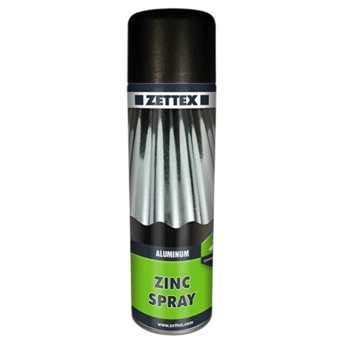 Защитное покрытие Zettex Zinc Spray Aluminium 500 ml