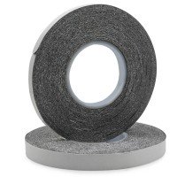 Чорна стрічка/скотч (неткана основа/папір) 4мм х 50м (11125SPB)