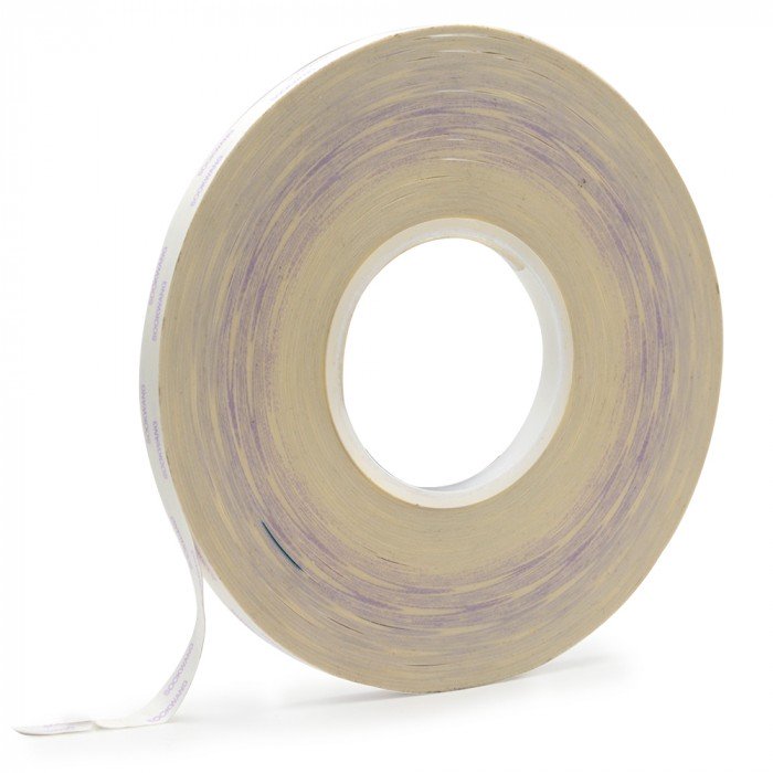 Полупрозрачная двусторонняя лента/скотч (пленочная основа/бумага с принтом) 6мм х 100м (12110SNJ)