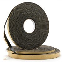 Уплотнительная герметизирующая самоклеящаяся мягкая лента EPDM 4мм (Т) х 10мм (Ш) х 15м (Д) (4030)