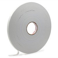 Біла двостороння стрічка/скотч (основа ППЕ) 6мм х 66м (23210P)