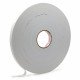 Біла двостороння стрічка/скотч (основа ППЕ) 6мм х 66м (23210P)