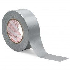 Одностороння армована срібляста cтрічка/скотч 36мм х 45м (31321G)