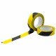 Маркувальна (попереджувальна) чорно-жовта стрічка/скотч 24мм х 33м (32315YB)