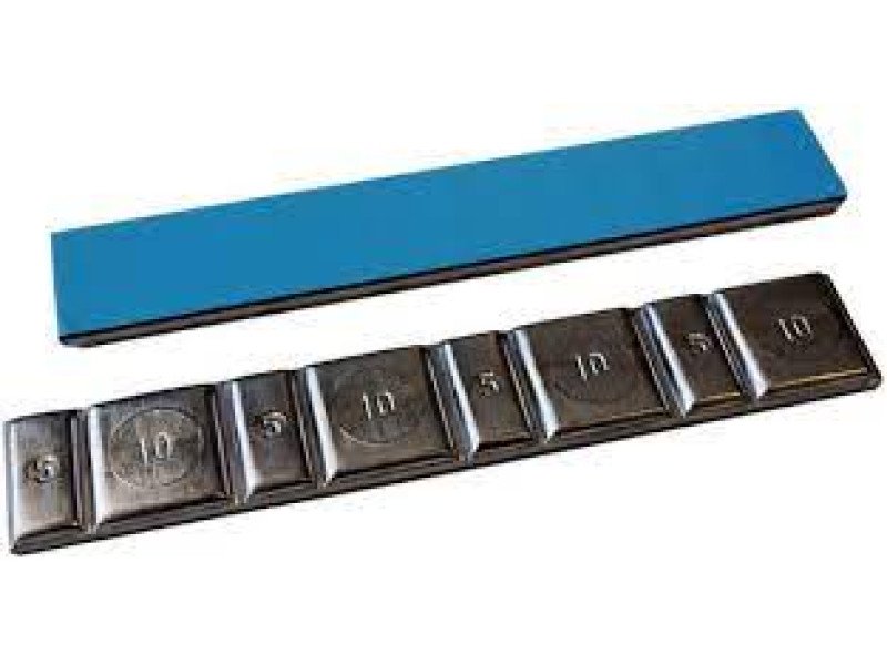 Двостороння стрічка для балансувальних авто грузиків