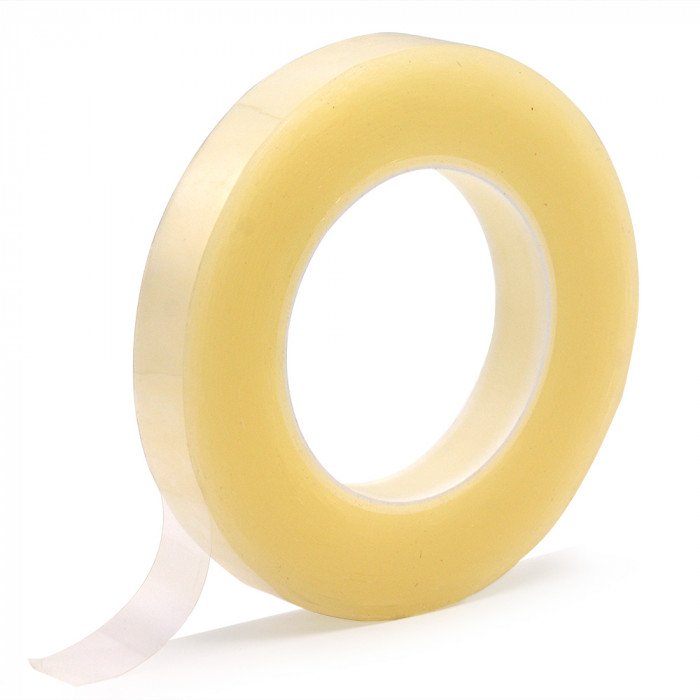 Ультрапрозрачная двусторонняя лента/скотч Bow Tape (плёночная основа/плёнка ПЭ) 4мм х 50м (MP110PJ)