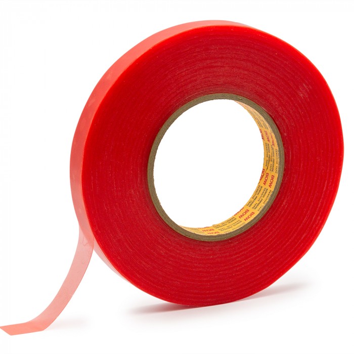 Прозора двостороння стрічка/скотч Bow Tape (плівкова основа/плівка) 1000мм х 3м (MP350R)
