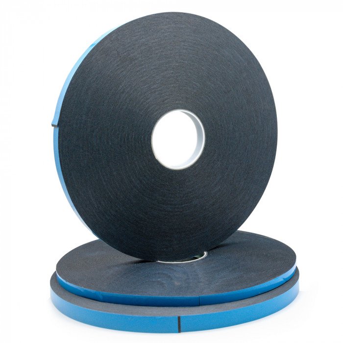 Черная двусторонняя лента/скотч Bow Tape 4мм х 66м (MP398EB)