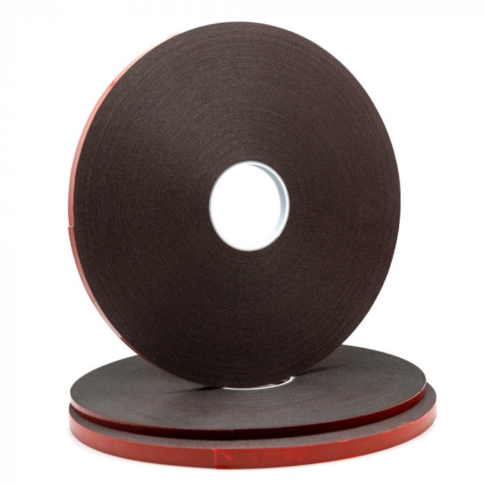 Чорна двостороння стрічка/скотч Bow Tape 4мм х 66м (MP398ER)