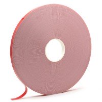 Белая двусторонняя лента/скотч Bow Tape (основа ППЭ/плёнка ПЭ) 4мм х 66м (MP390W)