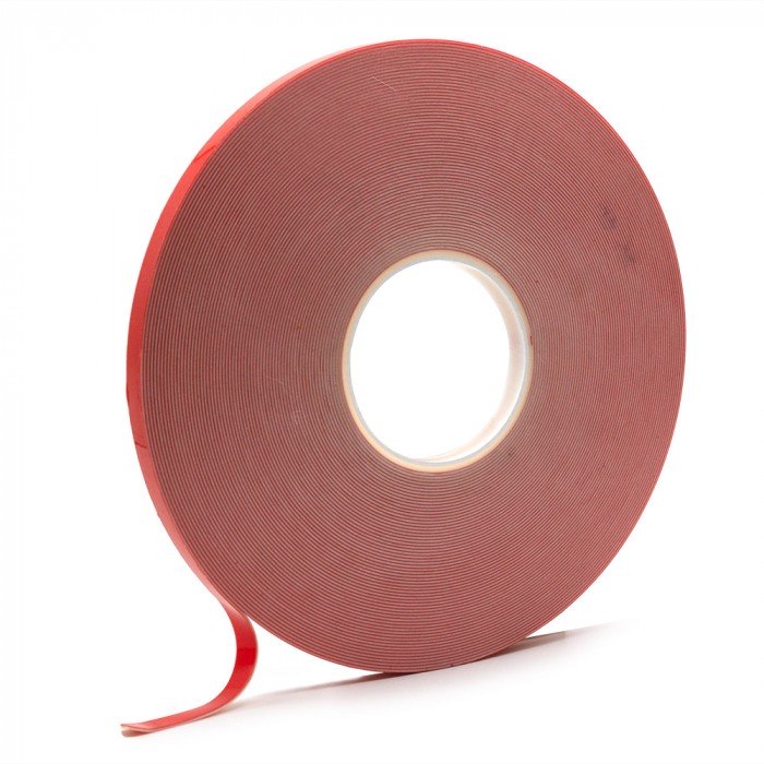 Белая двусторонняя пеноакриловая монтажная лента/скотч Bow Tape 6мм х 33м (MP711W)